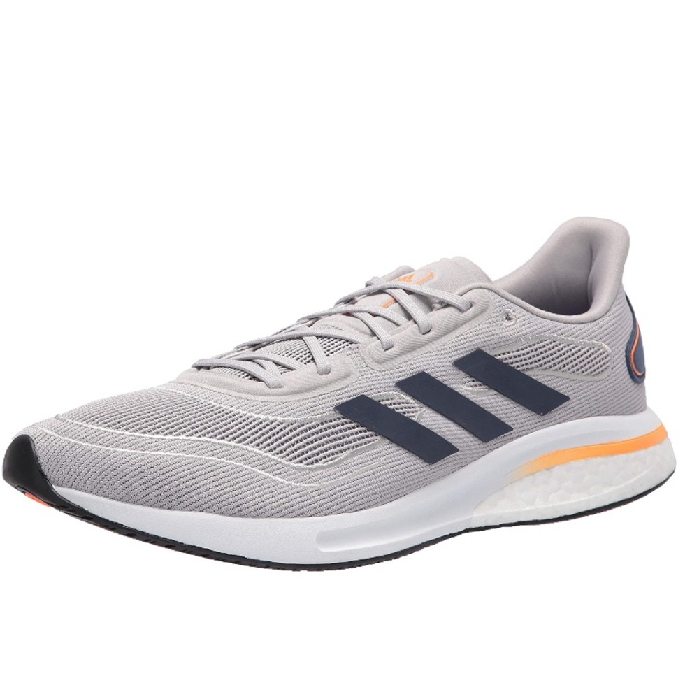 Adidas Supernova Cushion sneakers, Cloud White/Grey, Men's 11.5
